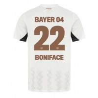 Dres Bayer Leverkusen Victor Boniface #22 Preč 2024-25 Krátky Rukáv